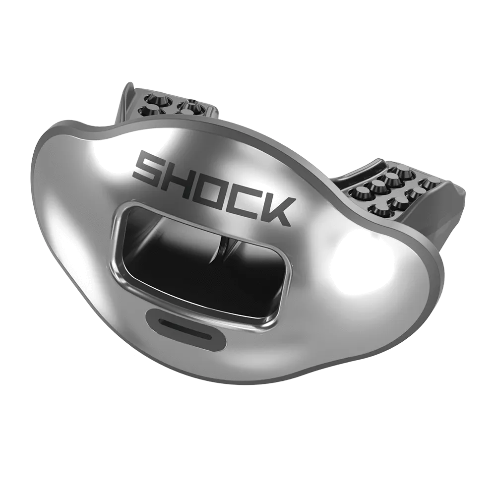 Chrome Solid Max AirFlow Football Mouthguard