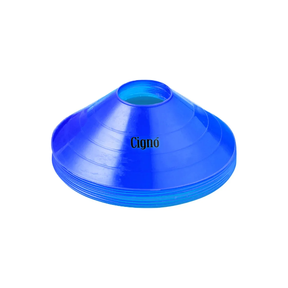 CIGNO BLUE DISC CONES SET 10