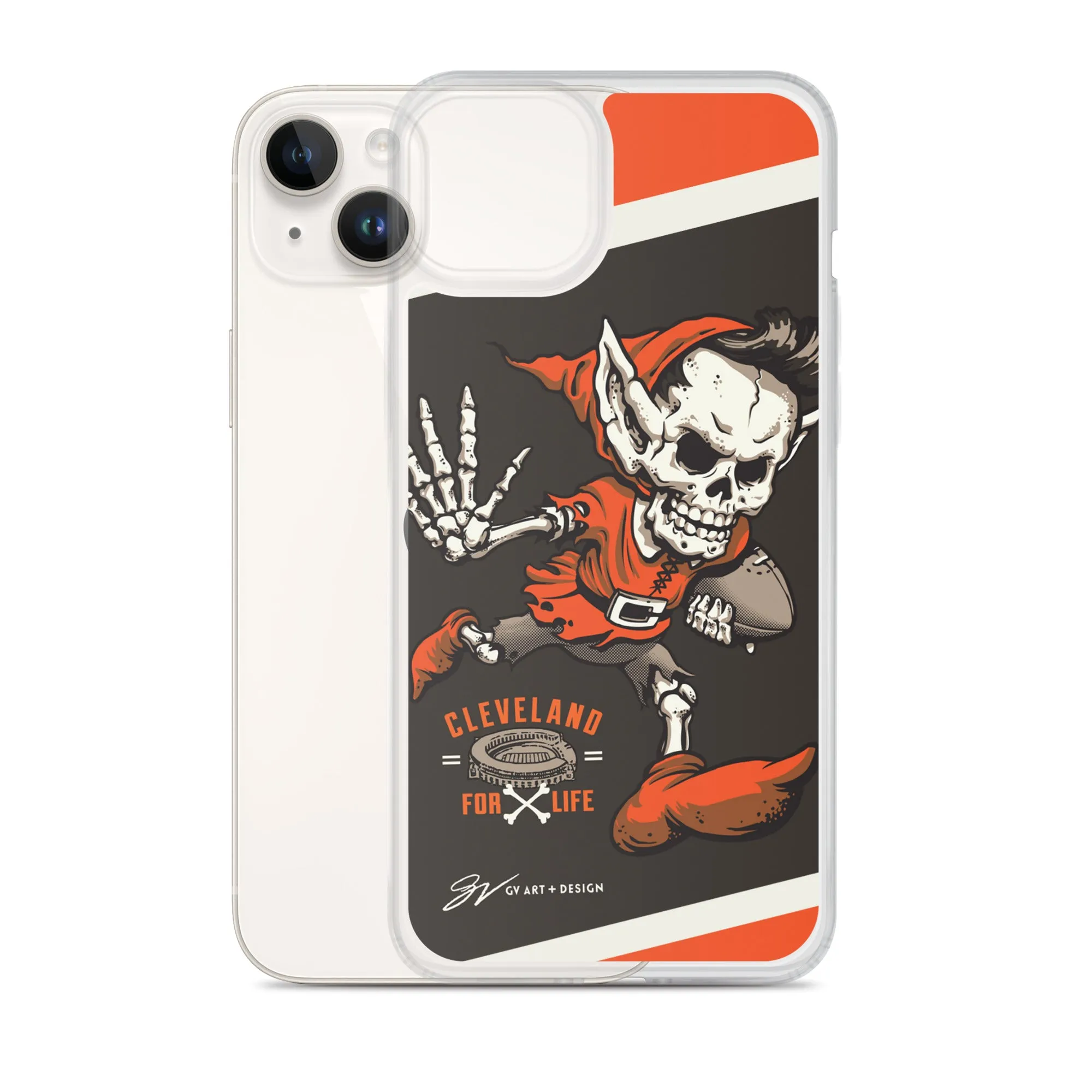 Cleveland Football For Life iPhone Case