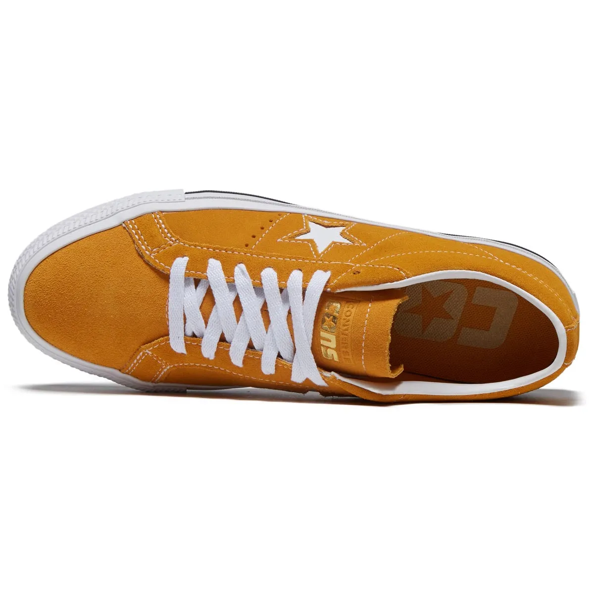 Converse One Star Pro Ox Shoes - Sunflower Gold/White/Black