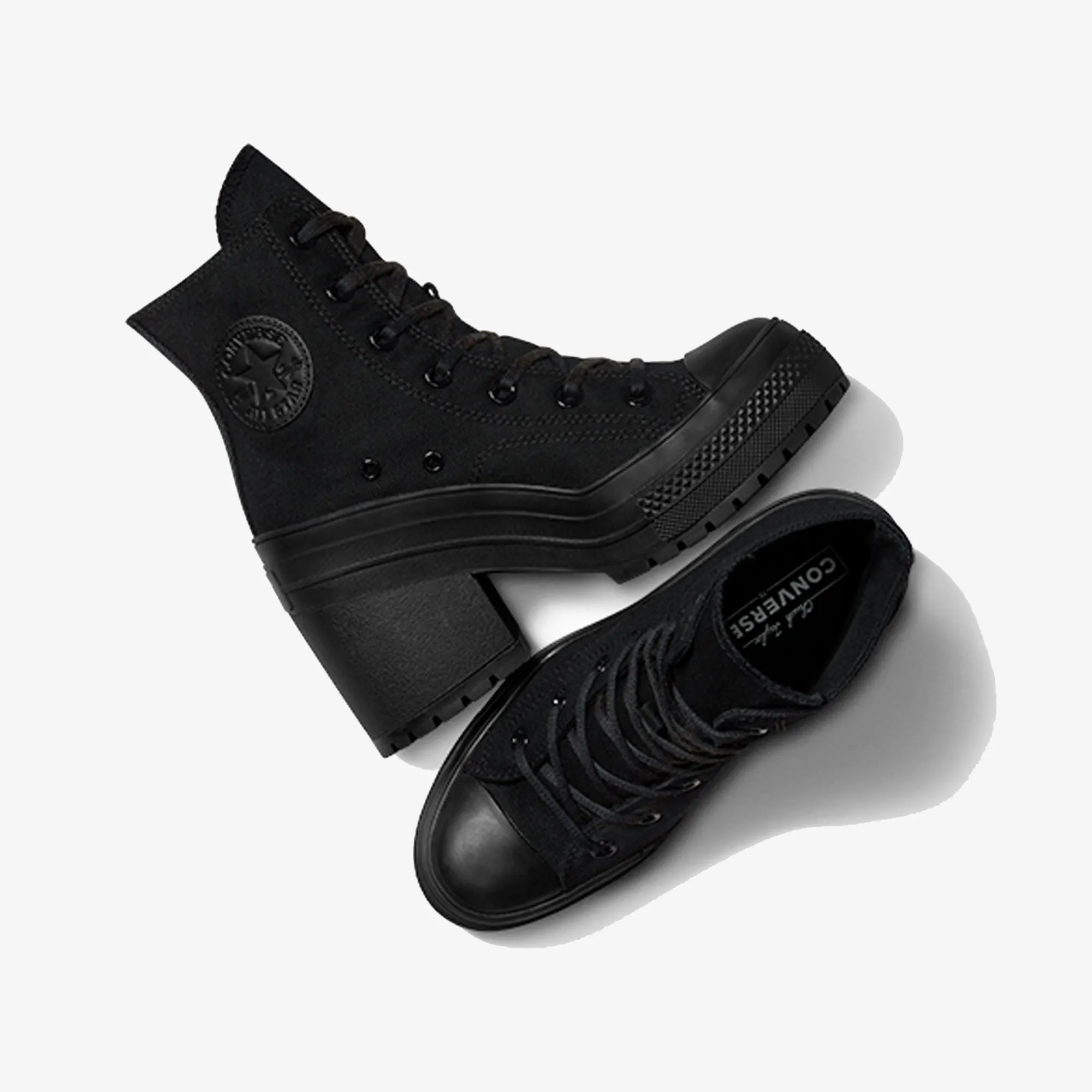 Converse | WMN'S CHUCK 70 DE LUXE HEEL { BLACK/BLACK