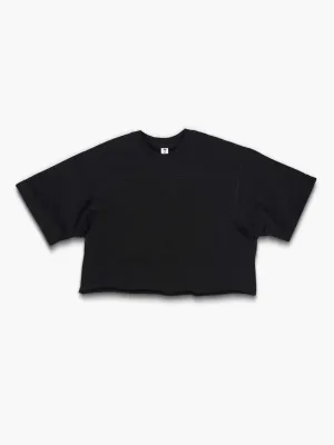 Cropped Football Tee