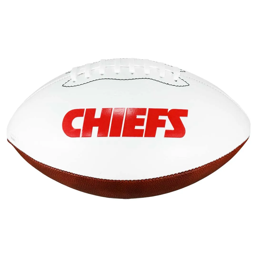 Dante Hall Signed Kansas City Chiefs Official NFL Team Logo Football (JSA)