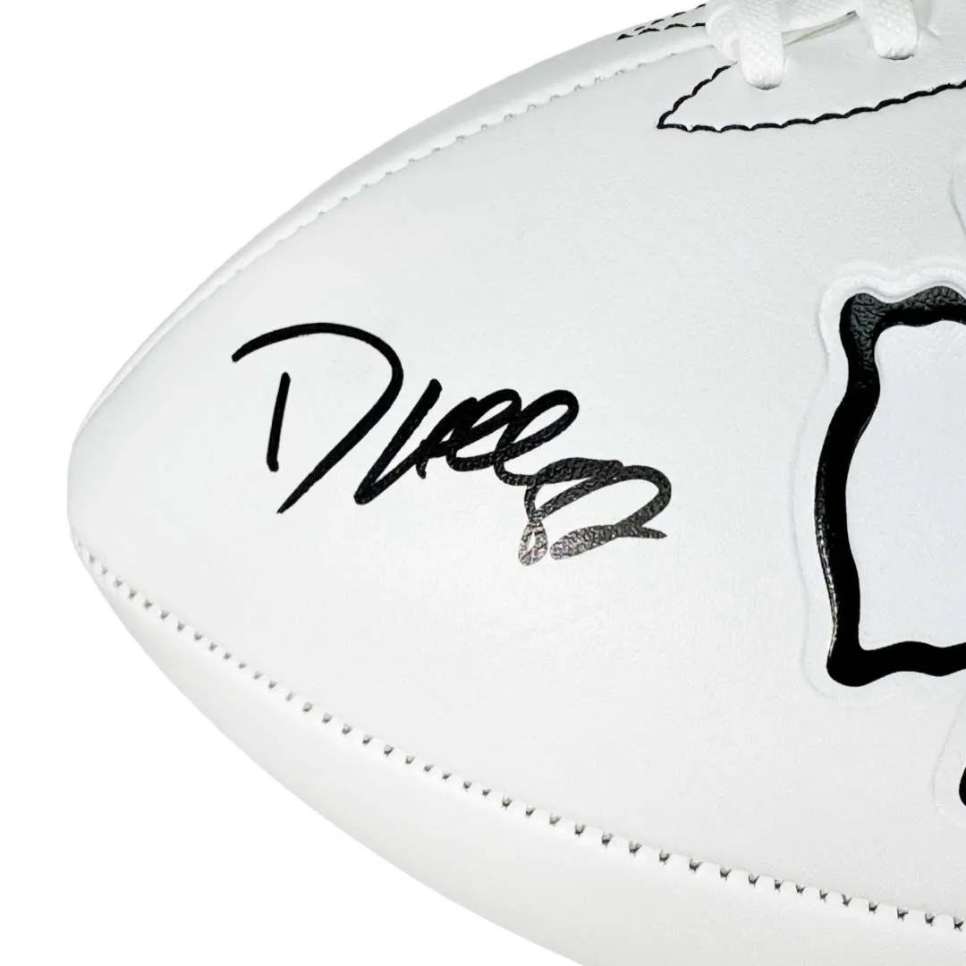 Dante Hall Signed Kansas City Chiefs Official NFL Team Logo Football (JSA)