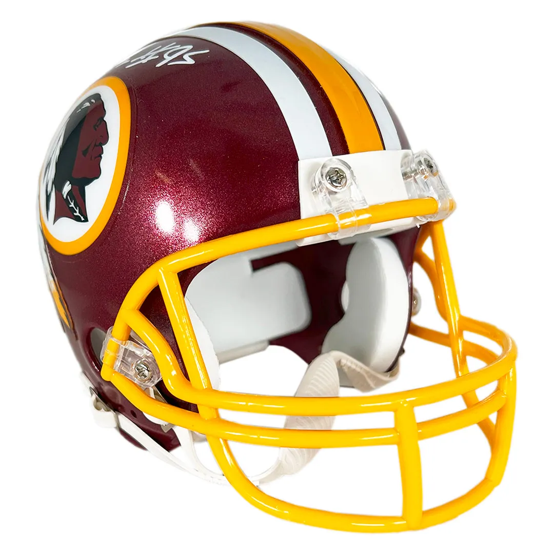 Daron Payne Signed Washington Redskins Mini Football Helmet (JSA)