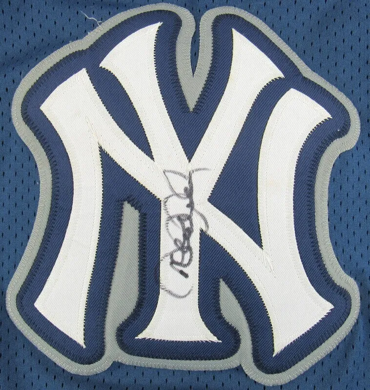 Derek Jeter Signed Yankees Football Jersey JSA LOA XX85213