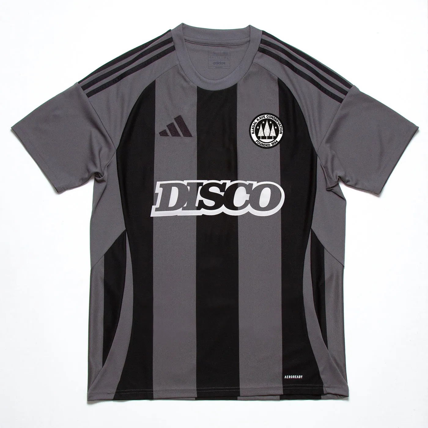 Disco Town FC Striped Club - Jersey - Grey/Black