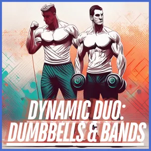 Dynamic Duo: Upper Body Workout with Dumbbells and Bands