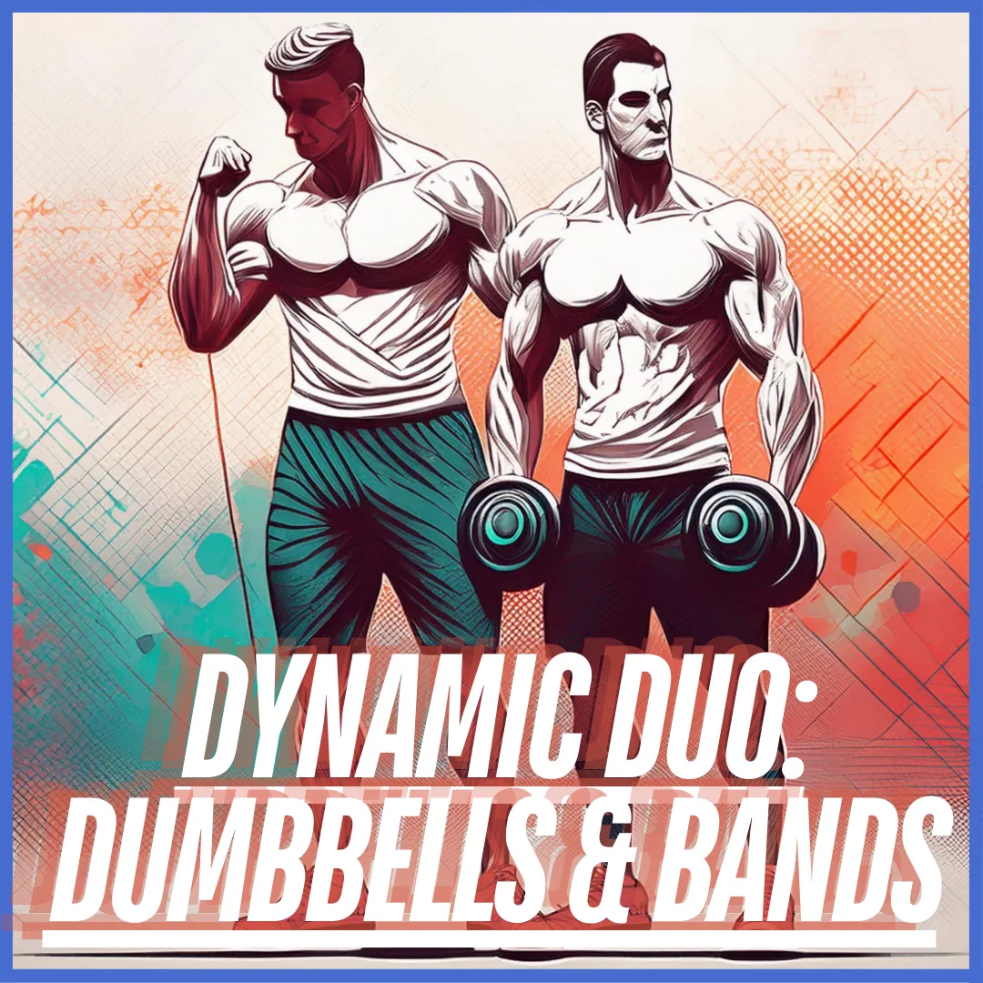 Dynamic Duo: Upper Body Workout with Dumbbells and Bands