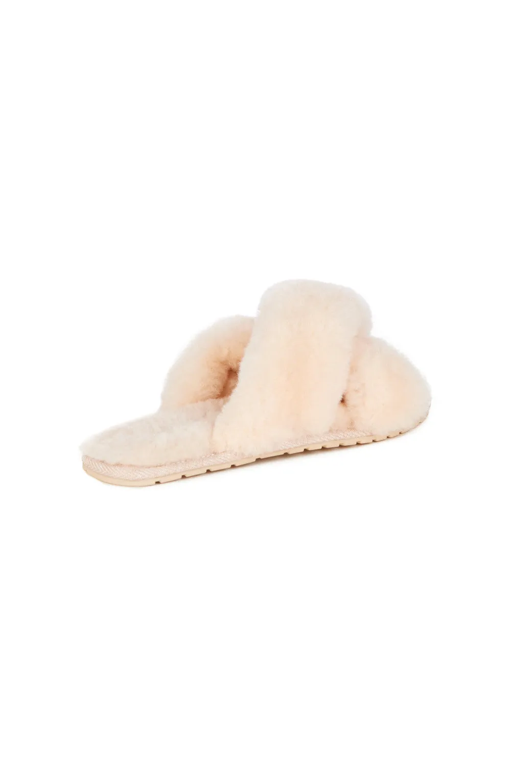 Emu Australia Mayberry Crimp Slippers in Natural