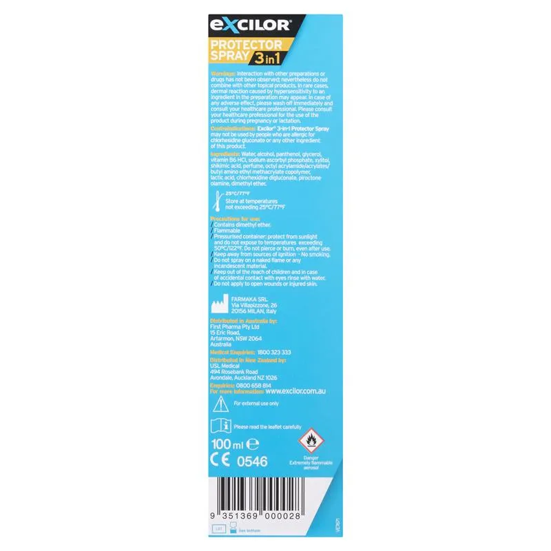 Excilor Protector Spray 100Ml