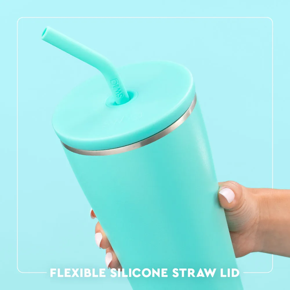 Fanzone Orange Straw Tumbler 32oz