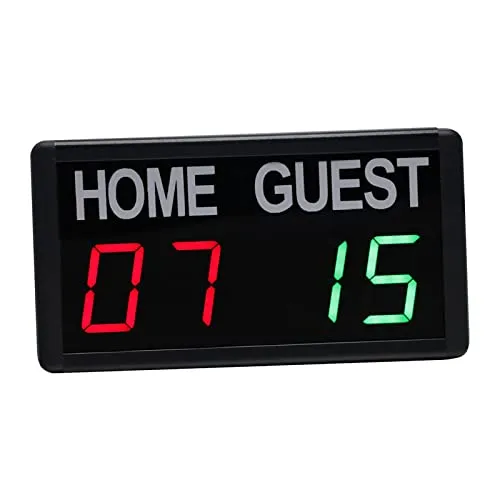 Fashion My Day® Portable LED Scoreboard Clock Electronic Score Board Score Keeper Sport | Home & Garden | Home Decor | Figurine | Figurines