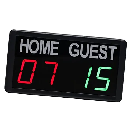 Fashion My Day® Portable LED Scoreboard Clock Electronic Score Board Score Keeper Sport | Home & Garden | Home Decor | Figurine | Figurines