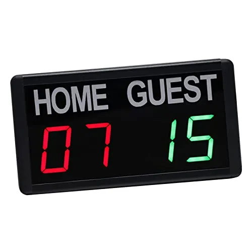 Fashion My Day® Portable LED Scoreboard Clock Electronic Score Board Score Keeper Sport | Home & Garden | Home Decor | Figurine | Figurines