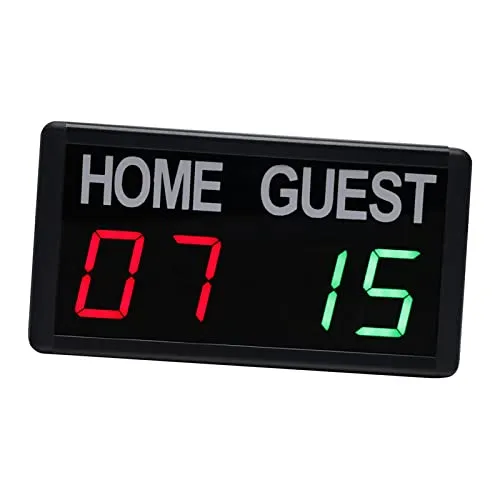 Fashion My Day® Portable LED Scoreboard Clock Electronic Score Board Score Keeper Sport | Home & Garden | Home Decor | Figurine | Figurines