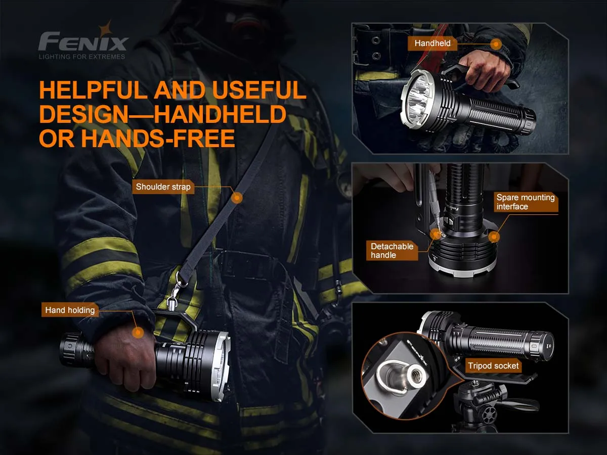 Fenix LR80R Flashlight - 18000 Lumen Spotlight