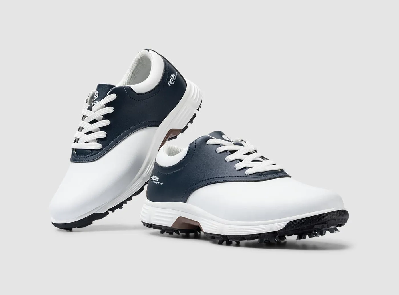 FitVille Men's GreenTread Golf Shoes V1