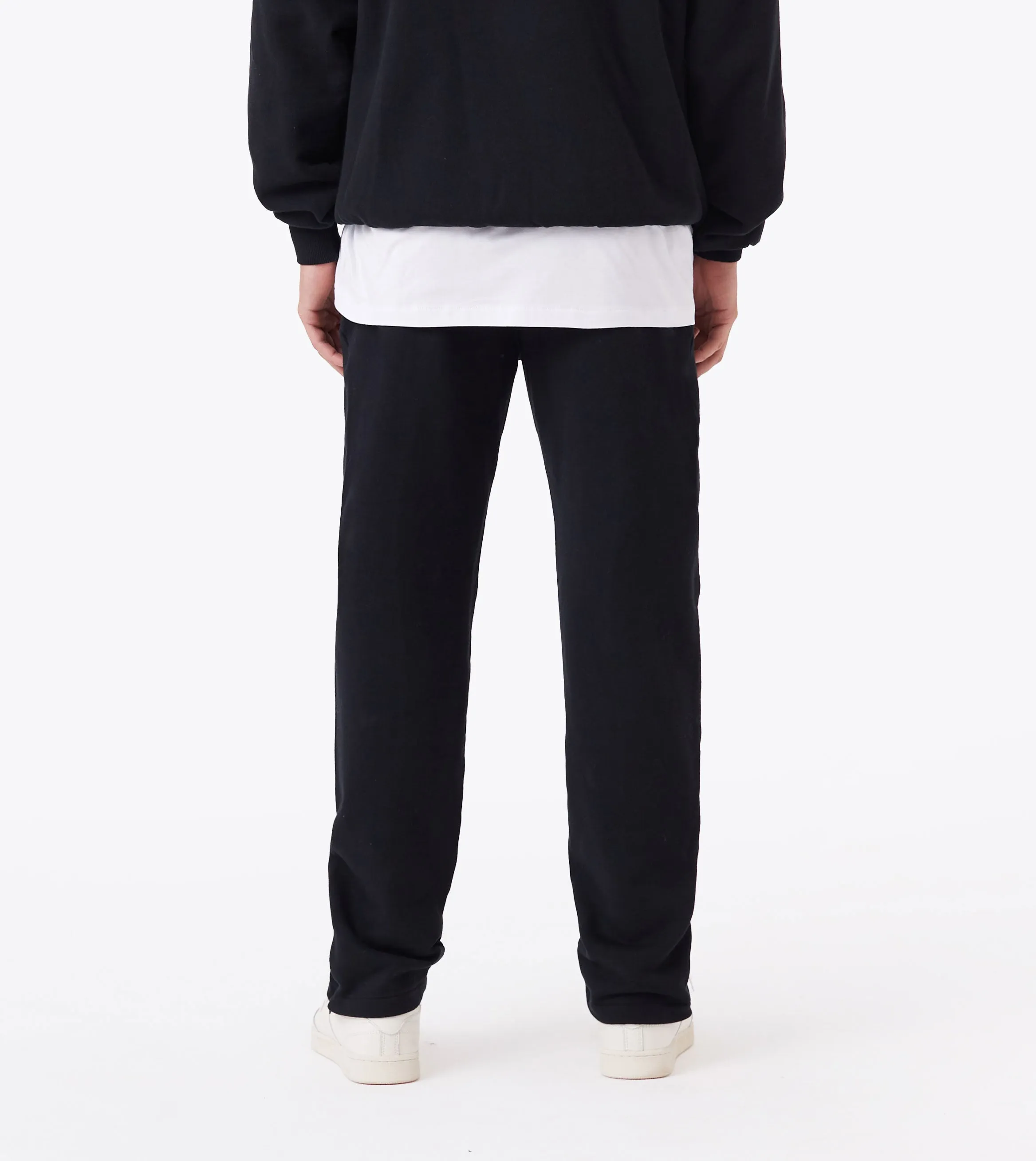 Fleece Football Trackpant Black