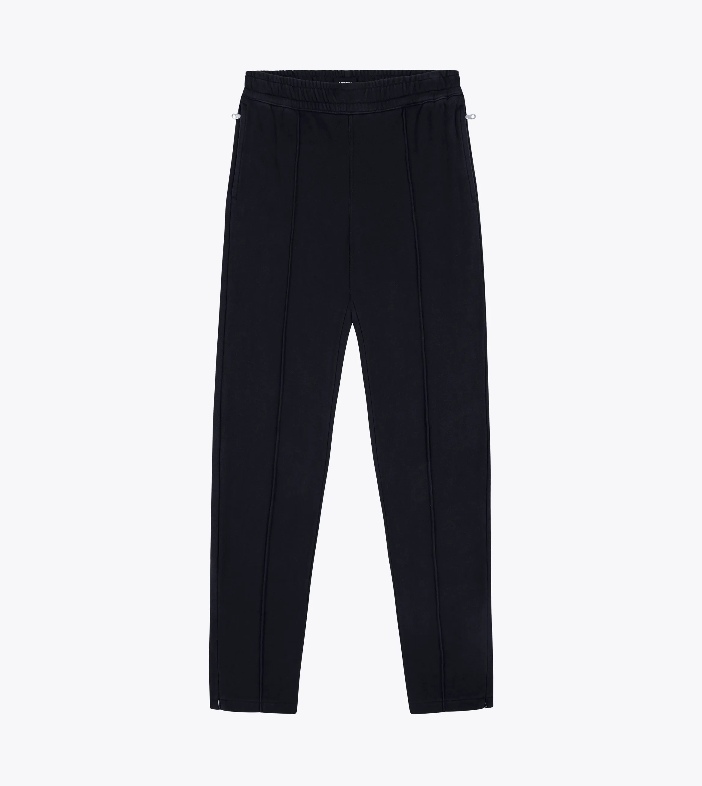 Fleece Football Trackpant Black