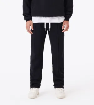 Fleece Football Trackpant Black