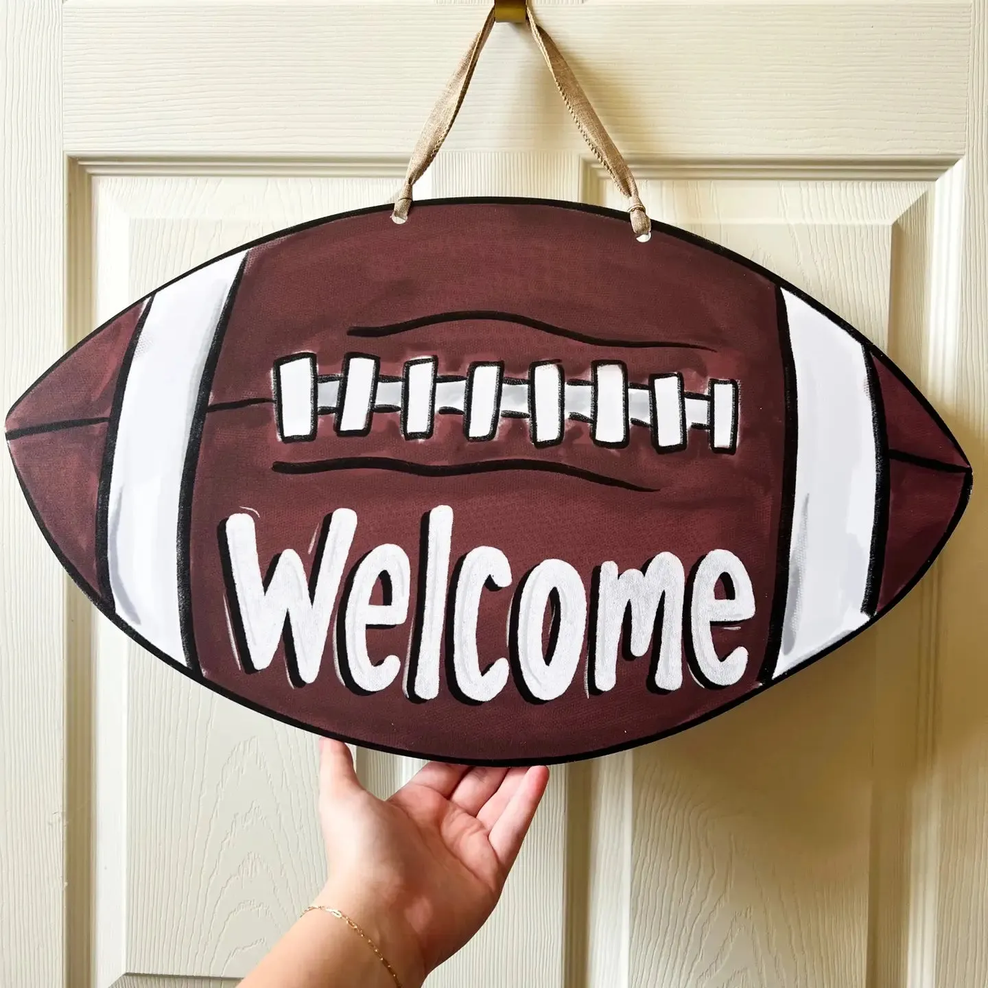 Football Door Hanger