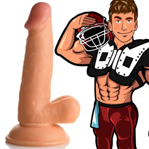 Football Frank 7 inch Dildo