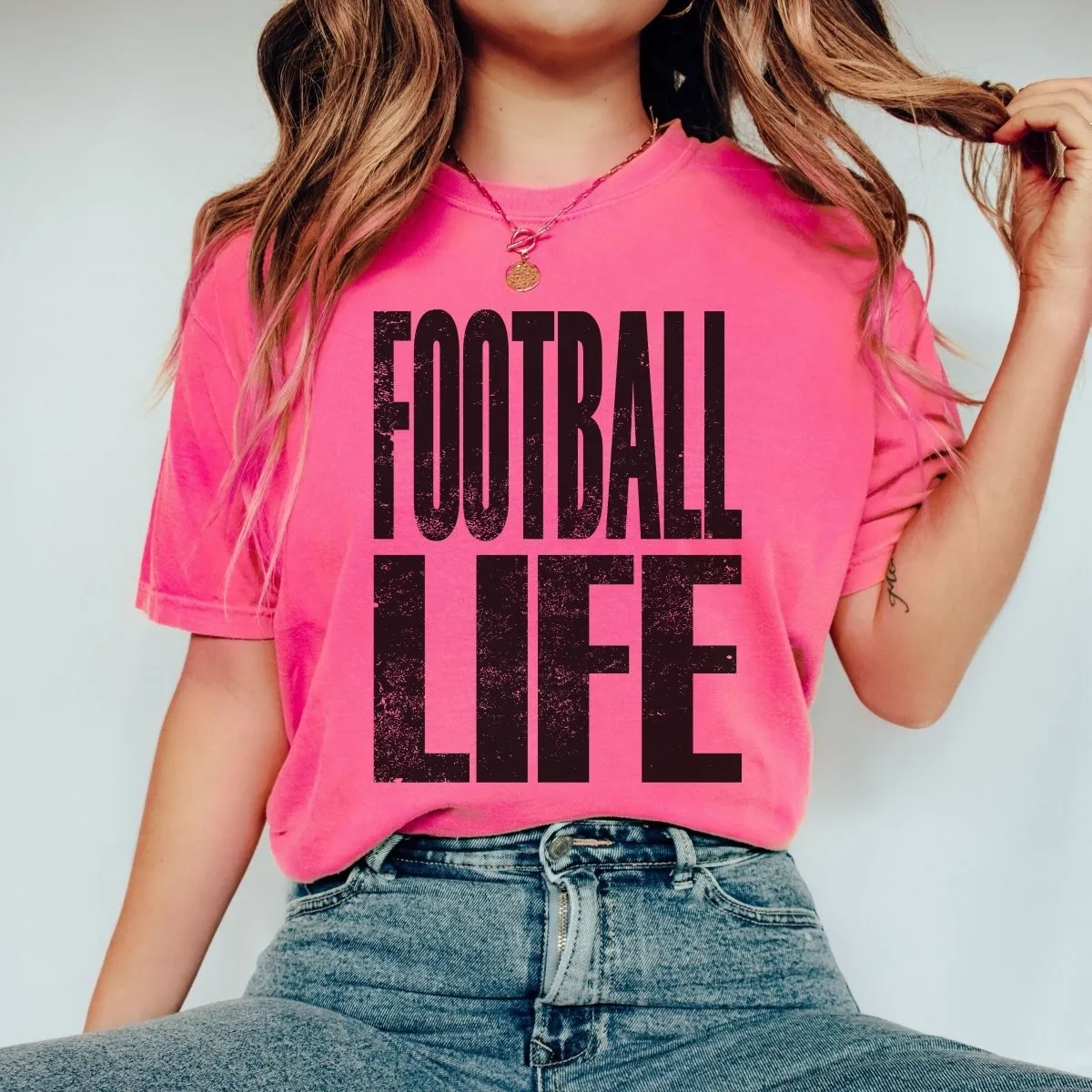 Football Life Comfort Color Tee