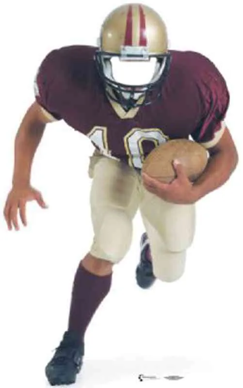 Football Player Lifesize Stand-In *Made to order-please allow 10-14 days for processing*