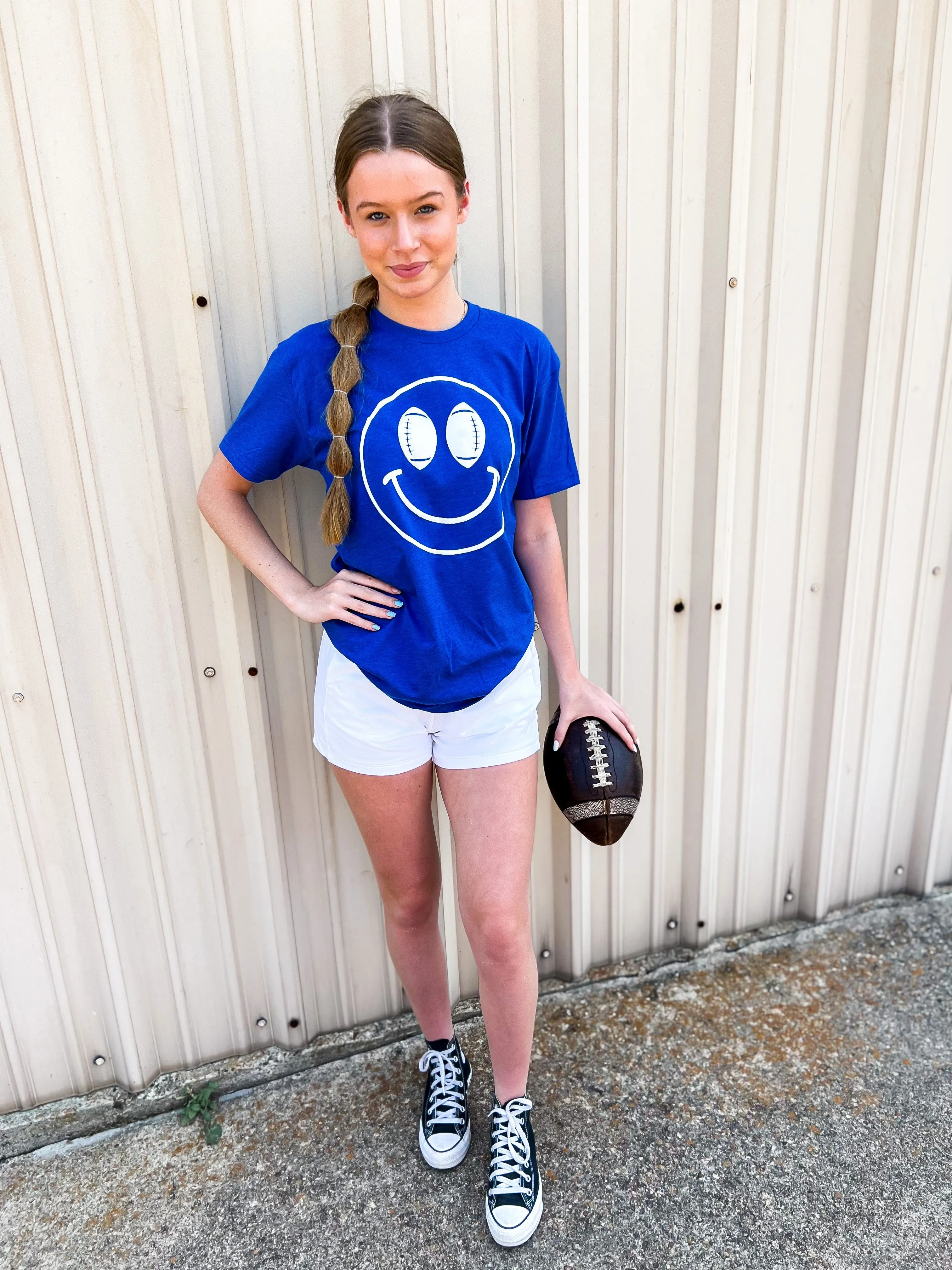 Football Smiley Tee