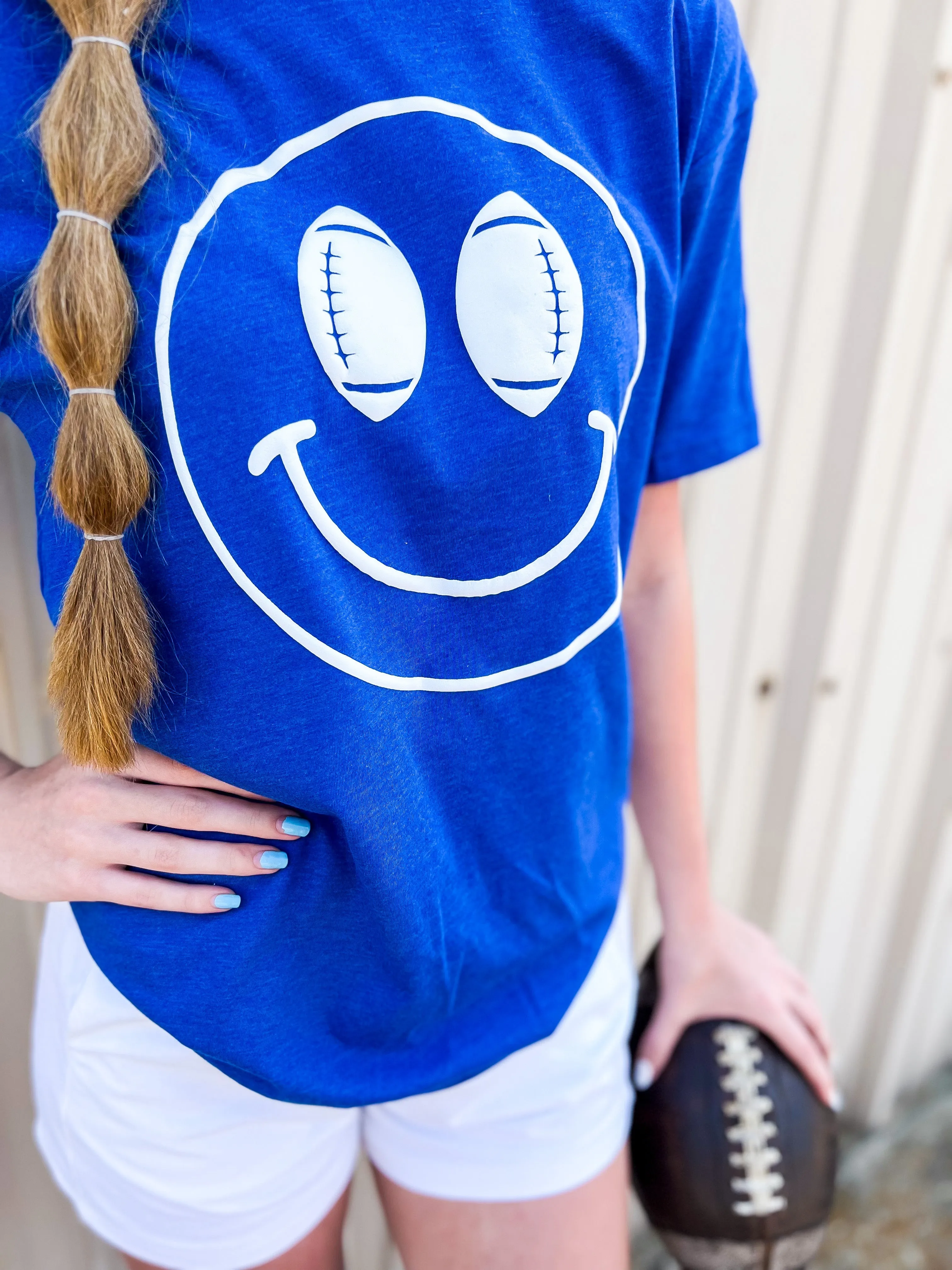 Football Smiley Tee