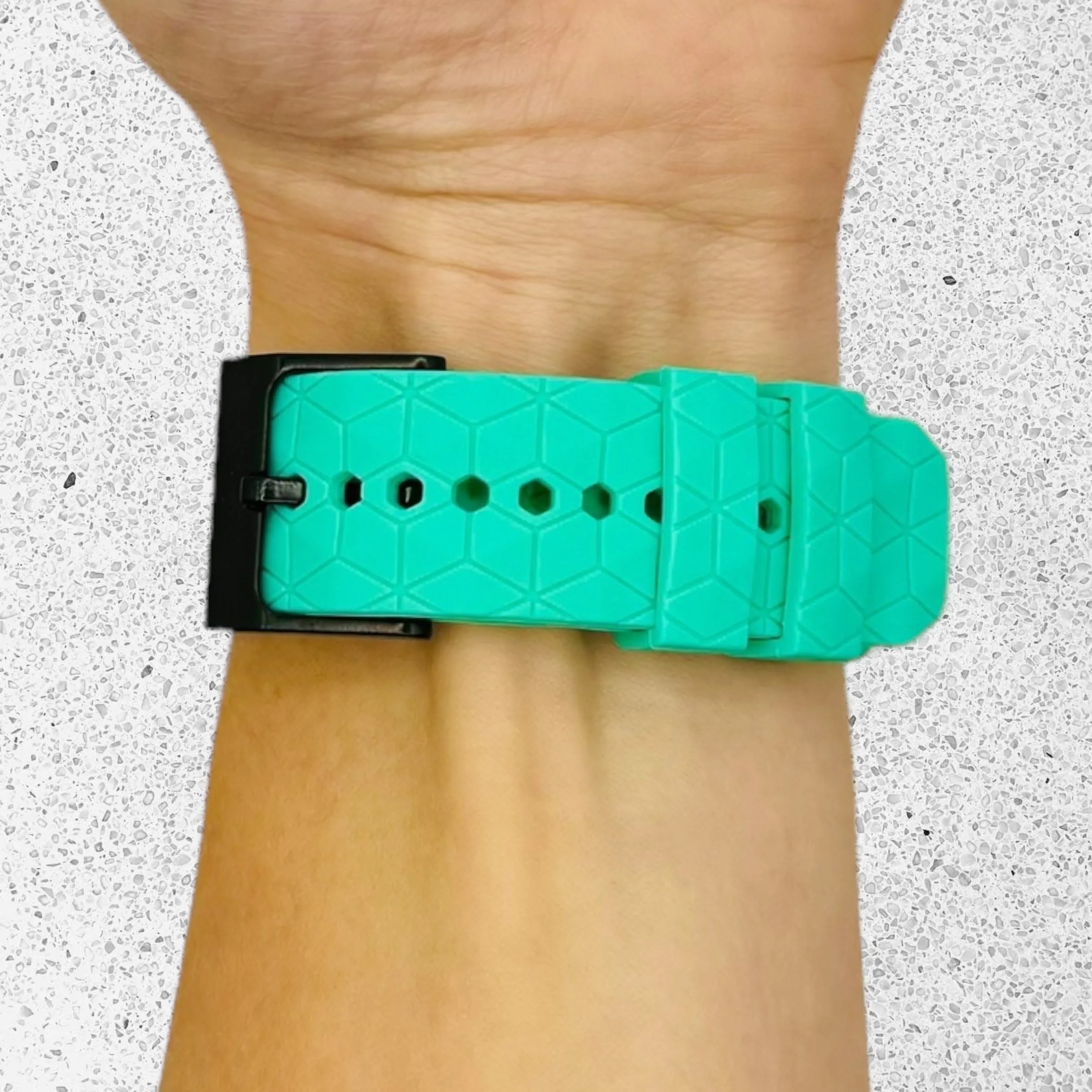 Garmin Vivomove 3s Silicone Football Pattern Watch Straps