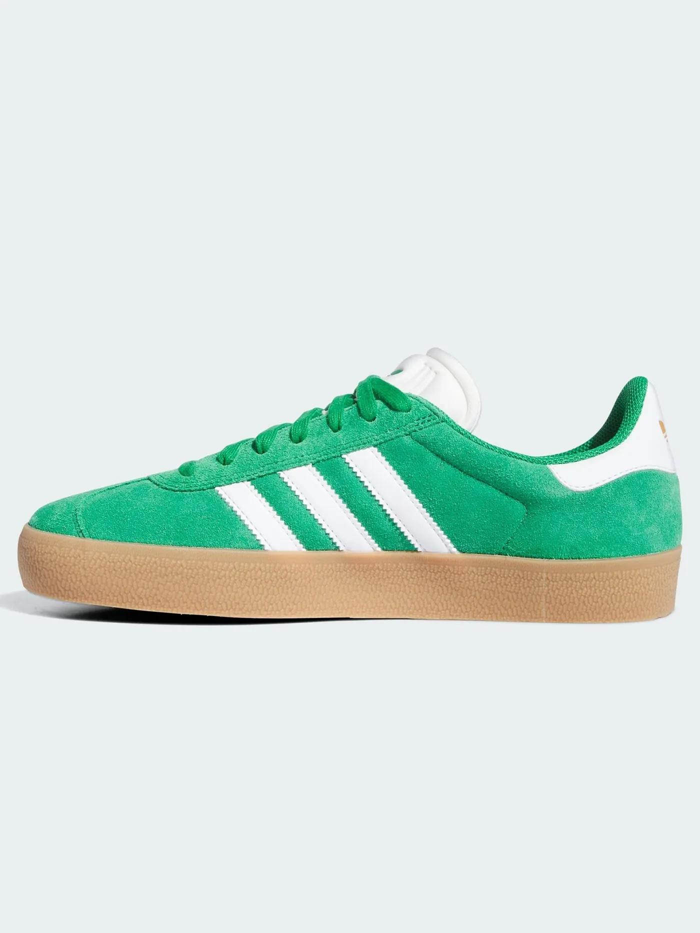 Gazelle ADV Green/White/Gold Met Shoes