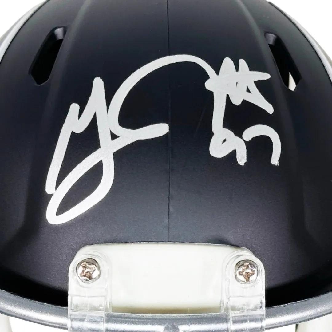 Grady Jarrett Signed Atlanta Falcons Speed Mini Football Helmet (Beckett)