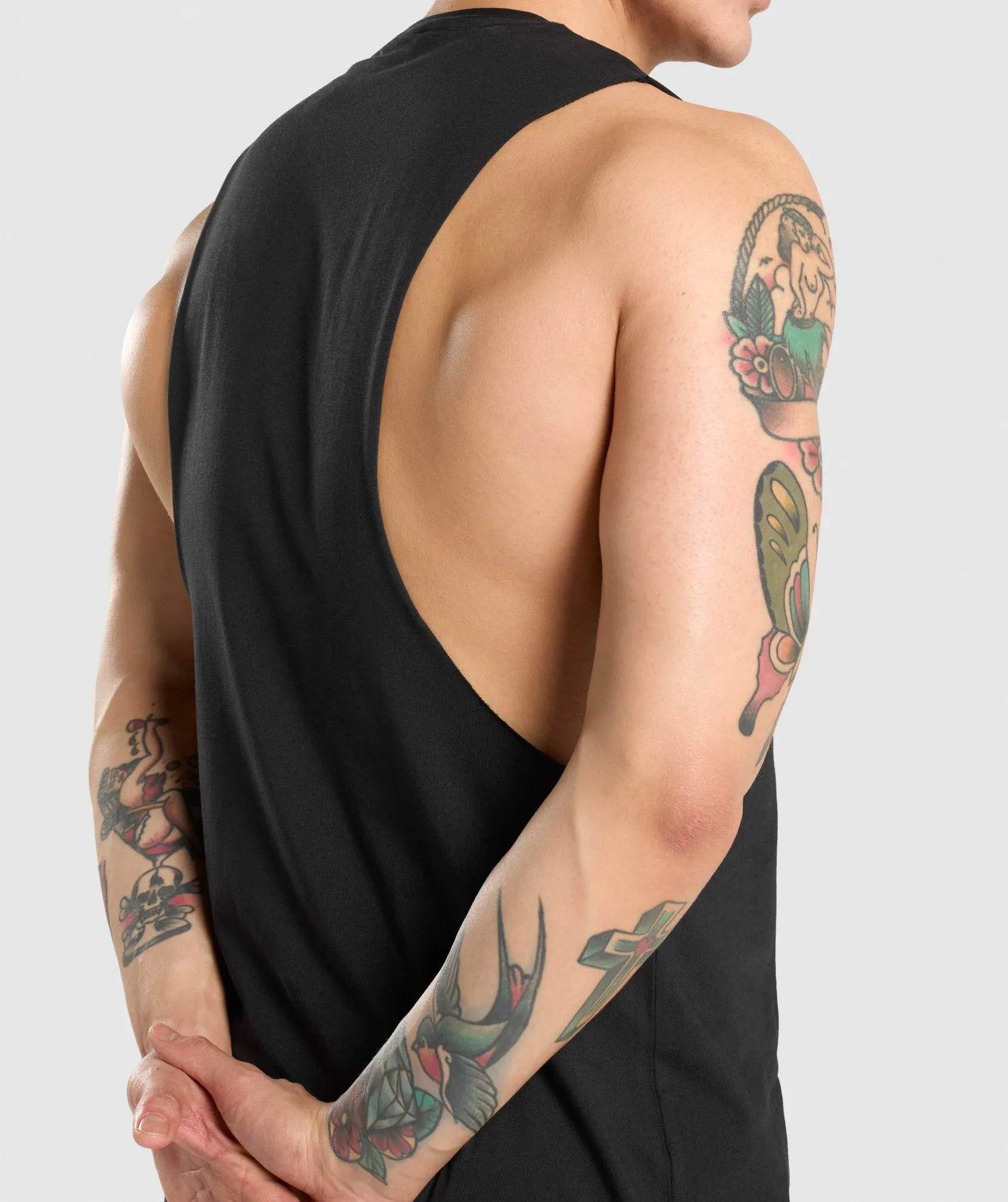 Gymshark Critical Drop Arm Tank - Black