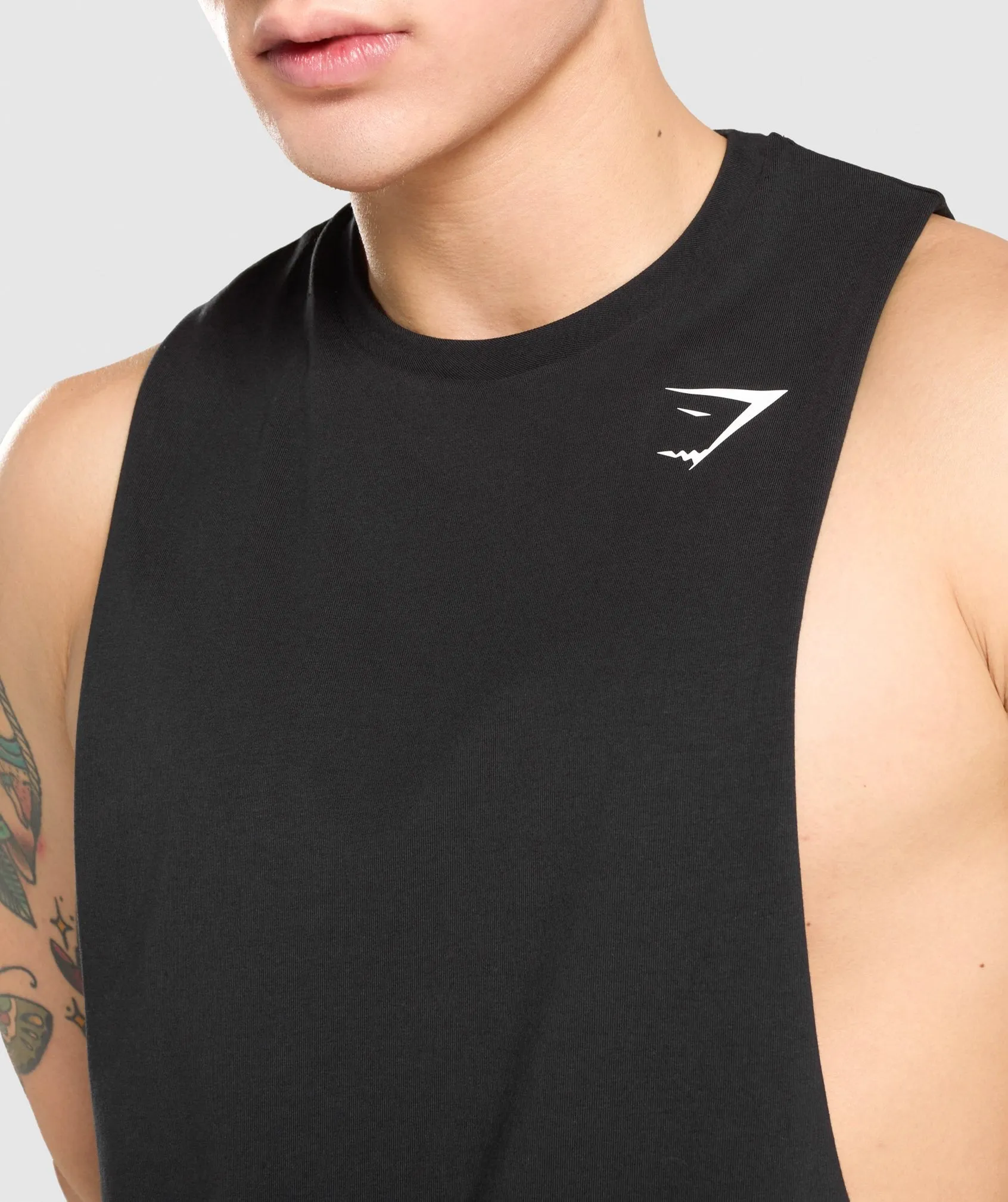 Gymshark Critical Drop Arm Tank - Black