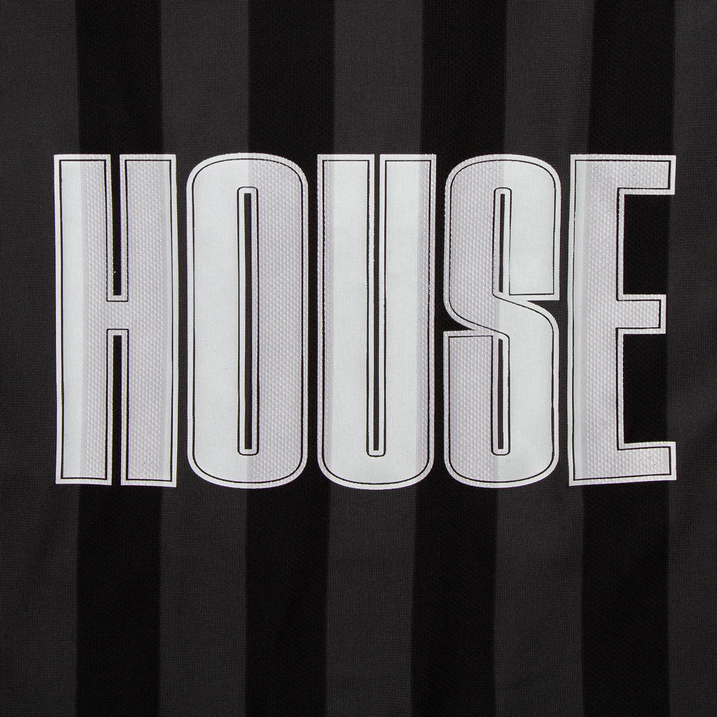 House FC Striped Division - Jersey - Black Grey