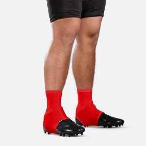 Hue Red Spats / Cleat Covers - Big