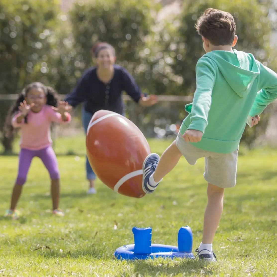 Inflatable Football and Tee