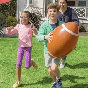 Inflatable Football and Tee