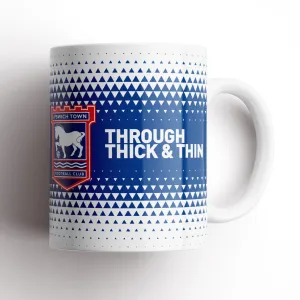 Ipswich Town Thick and Thin Mug