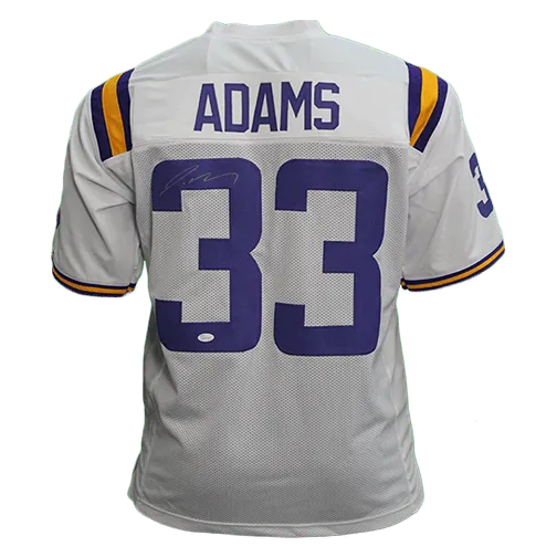 Jamal Adams Autographed college style Football Jersey White (JSA)