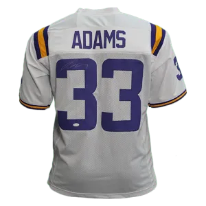 Jamal Adams Autographed college style Football Jersey White (JSA)