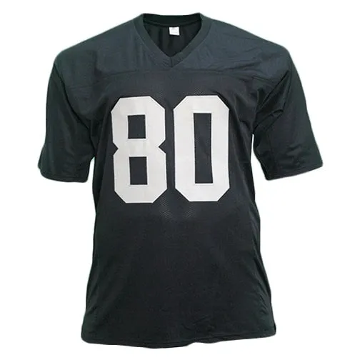 James Lofton Unsigned Oakland Black Football Jersey