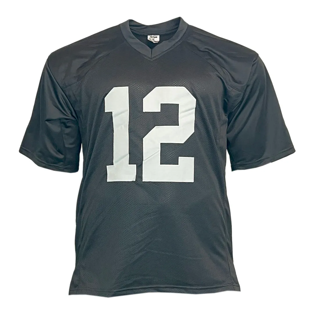 Ken Stabler Unsigned Oakland Black Football Jersey