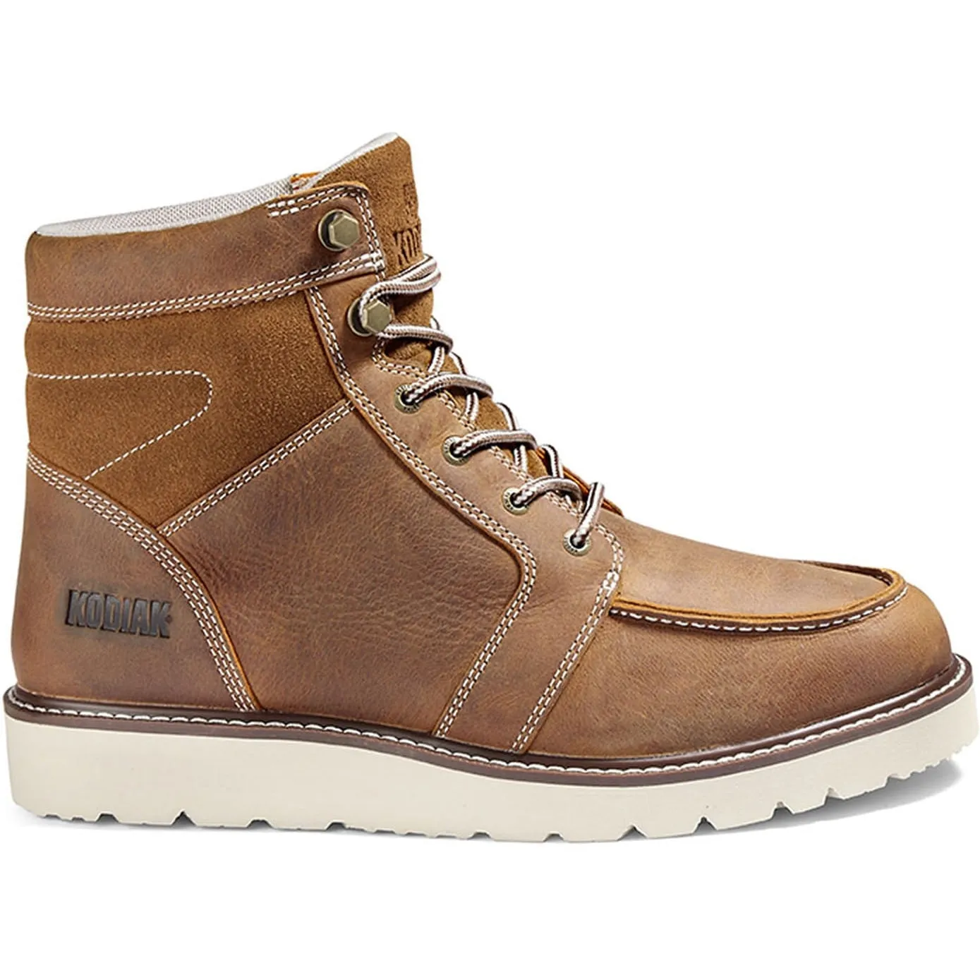 Kodiak Men's Mckinney Wedge 6" Work Boot -Wheat- 834NWT