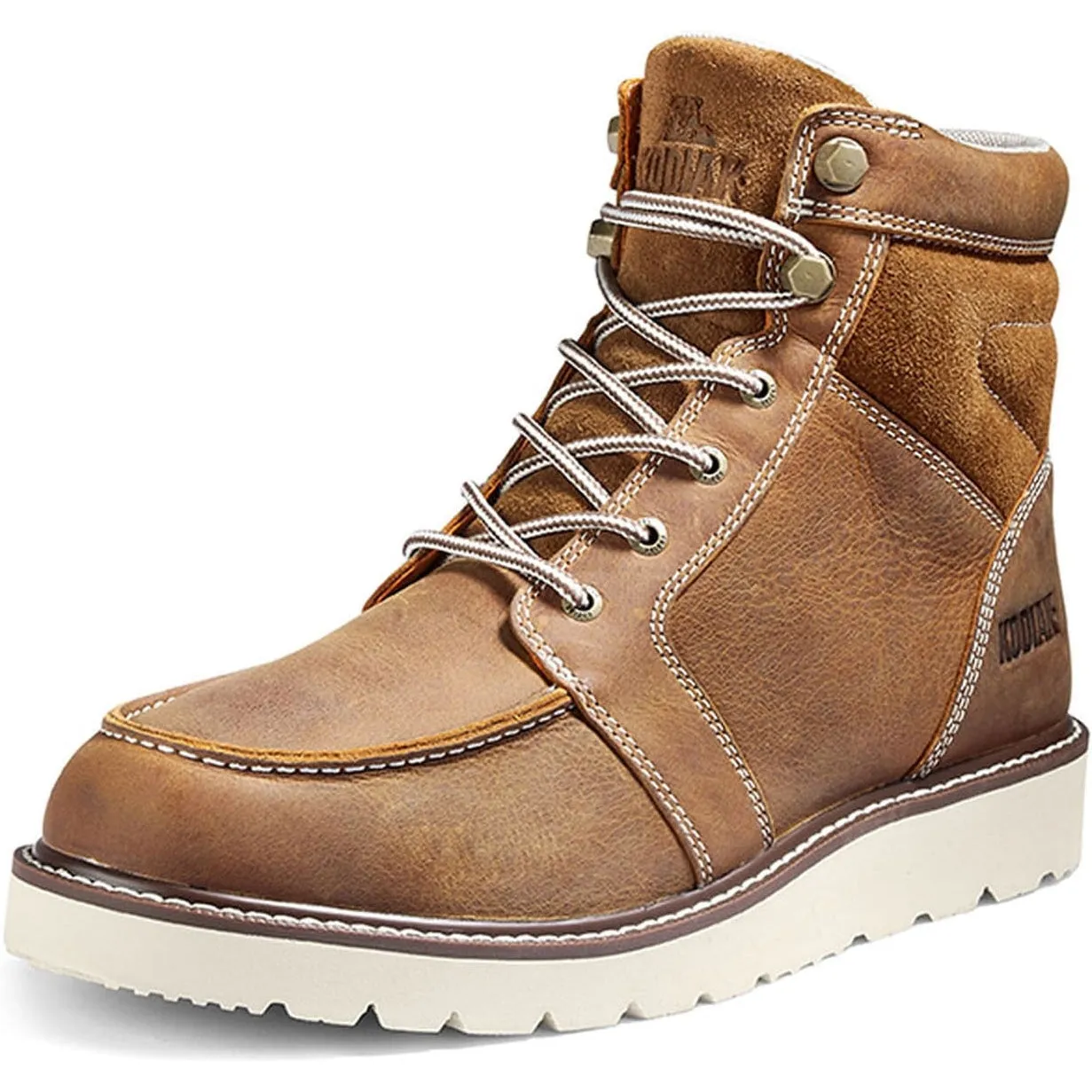 Kodiak Men's Mckinney Wedge 6" Work Boot -Wheat- 834NWT