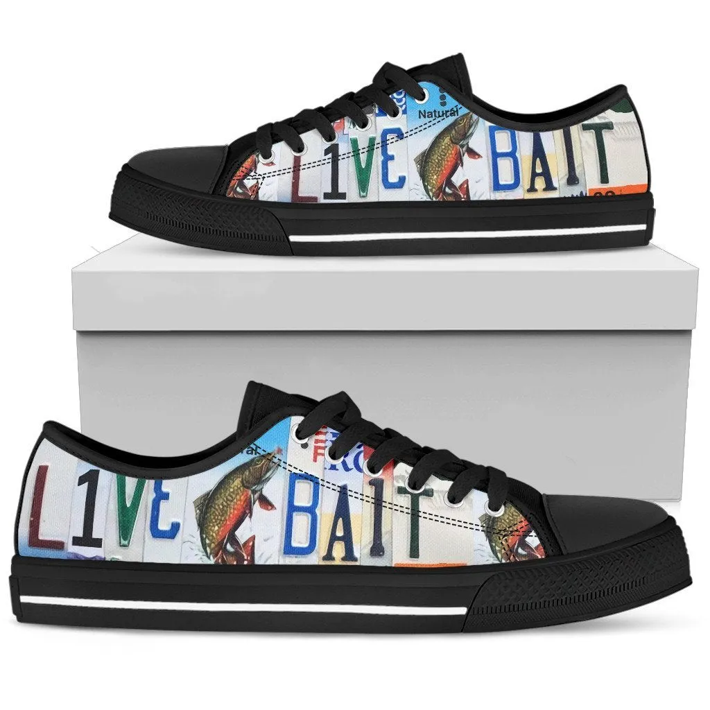 Live Bait Low Top Shoes Men