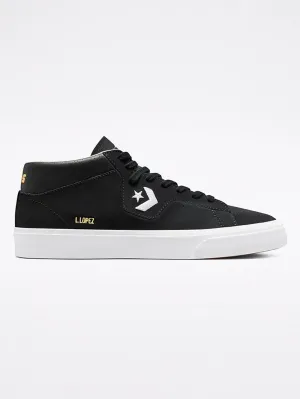 Louie Lopez Pro Mid Black/Black/White Shoes