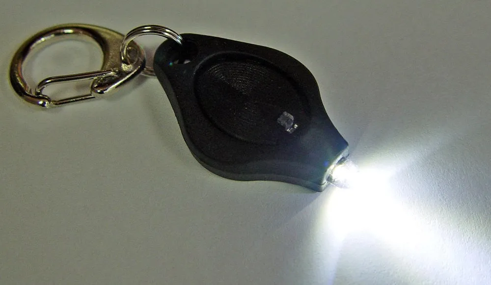 LRI Photon II Micro-Light LED Keychain / White